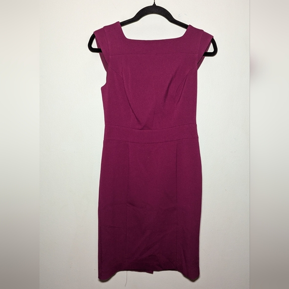 The Limited Fuchsia Pink Sheath Dress with Cap Sleeves Women's Size 2 - Picture 1 of 5